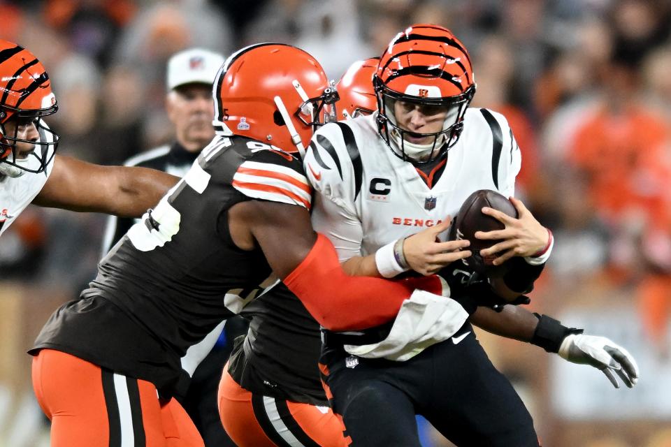 Otillräcklighet mellan Cincinnati Bengals och Cleveland Browns